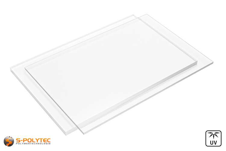 Plaque de plexiglass transparent 1 mm - Plexi PMMA XT Transparent - Verre  acrylique