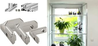 Aluminium construction profiles: applications, planning and accessories