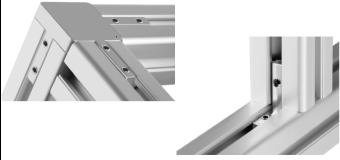 Install aluminium construction profiles - The complete installation guide with images