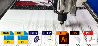 Perforated plates made of plastic