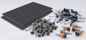 Fastening HPL sheets – screws, rivets and installation