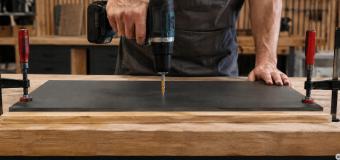 Drilling HPL sheets – drill bits, fixed points and sliding points