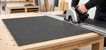 Cutting HPL sheets – sawing, milling and producing clean edges