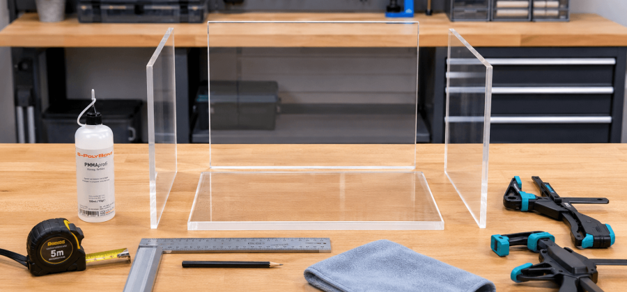 Aquarium aus Acrylglas selber bauen: Planung, Zuschnitt & Verklebung