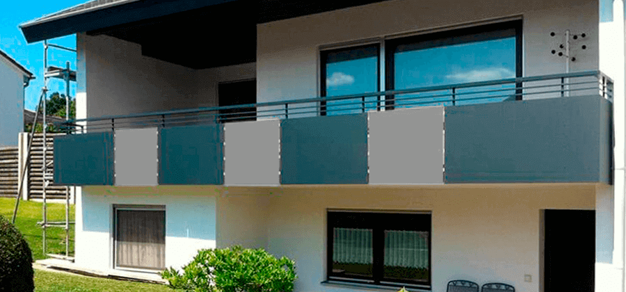 HPL-sheets as balcony edging explained in 3 simple steps