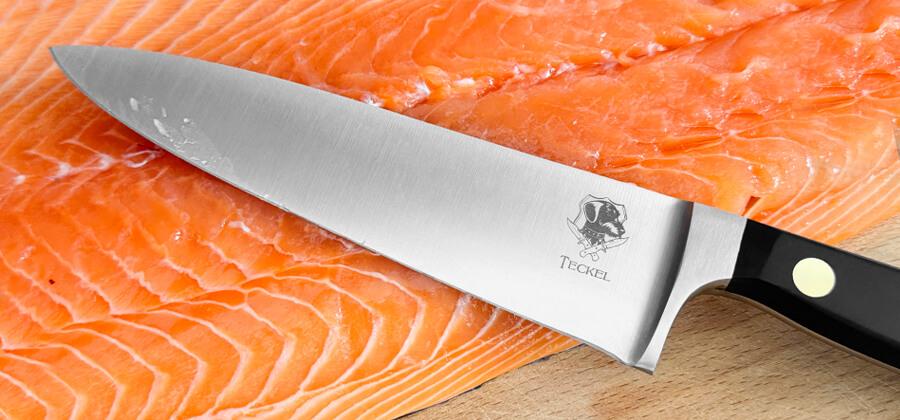 Cooking and hunting knives made from our ABS regrind
