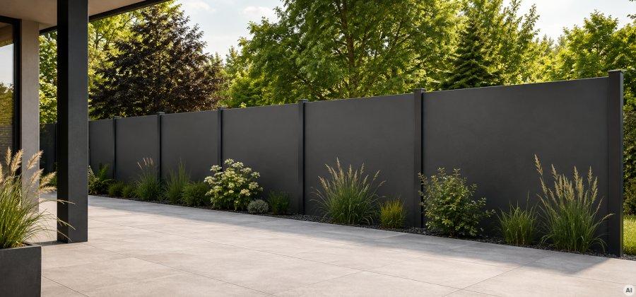 Build your own privacy screen from HPL sheets