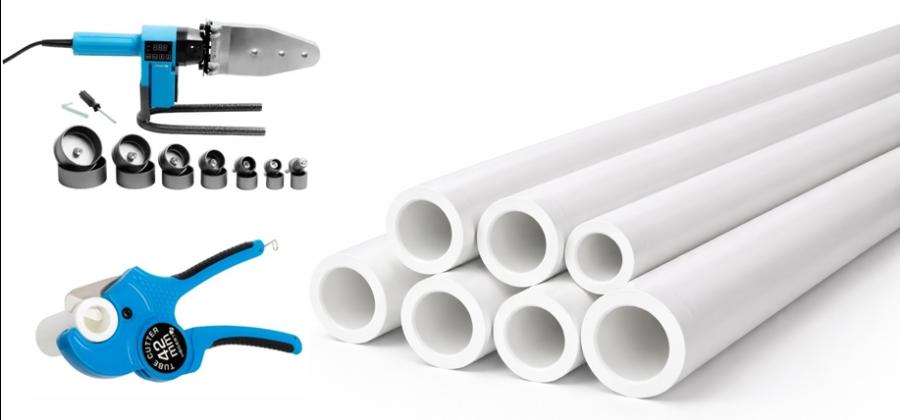 Install water pipes yourself – affordable PPR piping system