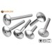 Vorschaubild M5 Balcony Bolt made of stainless steel for cap nuts or threaded sleeves in bright finish without head painting