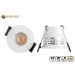 Vorschaubild The white Ø36mm spots with compact aluminium housing have an installation diameter of 28mm and a depth of 29mm