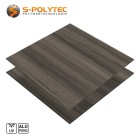 Aluminium composite panel 3mm cut to size with one-sided decor in dark ash wood effect