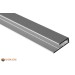 Vorschaubild We offer the silver U-profiles made of anodised aluminium for edge trim either in 2000mm length, 1000mm length or cut to size