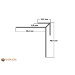 Vorschaubild The corner profiles are made of anodised aluminium for optimum corrosion resistance