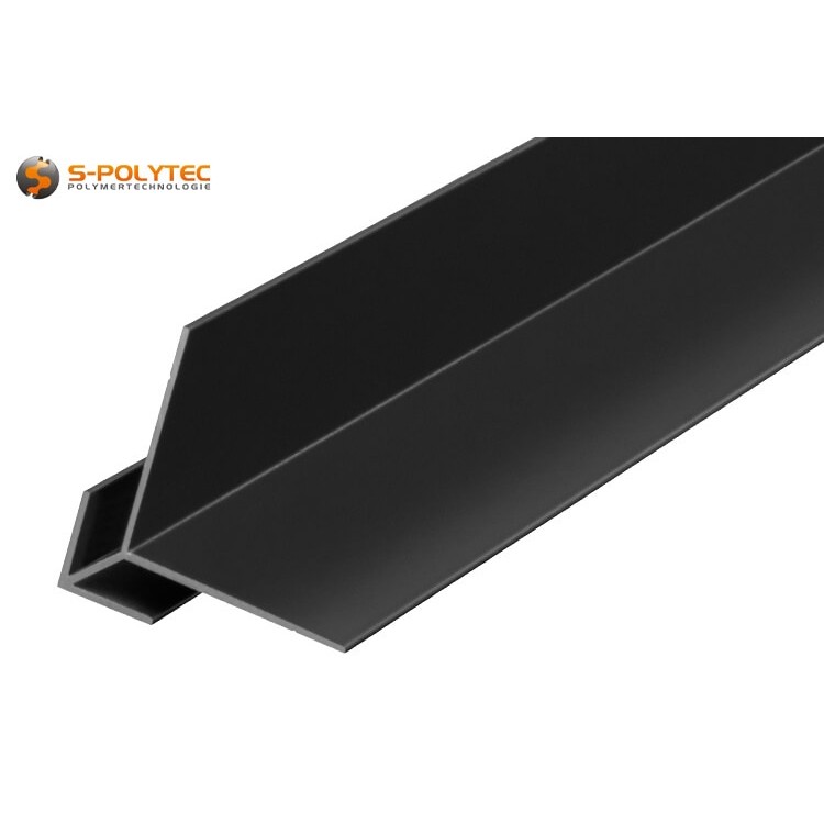 We offer the aluminium corner profiles in anthracite (RAL7016) for 90 degree outside corners in 2000mm length, 1000mm length or cut to size
