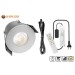 Vorschaubild The S-Polylight SmartHome LED set with 4, 6, 8, 10 or 12 spots in silver is equipped with a WiFi module
