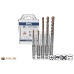 Buy matching SDS plus QX-4 hammer drill bit set Ø 5.0mm - 10.0mm (5 pieces) directly with it