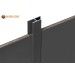 Vorschaubild We offer the anthracite grey aluminium H-profiles optionally in 2000mm length, 1000mm length or cut to size
