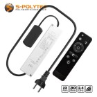 S-Polylight LED power controller for our dimmable LED recessed spotlights incl. wireless remote control