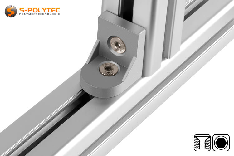 The countersunk screws are 90 degrees and are manufactured according to DIN 7991