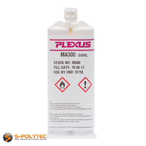 2 components acrylate adhesive Plexus MA300 for bonding metals and plastics