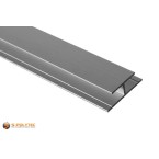 Buy matching Aluminium H-profile silver (anodised) directly with it