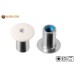 Vorschaubild The cream white threaded sleeve with a head diameter of 14mm has a Torx drive in size T20 (ISR20)