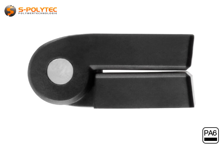 The appropriate countersunk head screws and T-slot nuts for mounting on construction profiles are optionally available