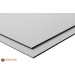 Vorschaubild Aluminium composite panels (Alu-dibond) in silver in custom cut - detailed view