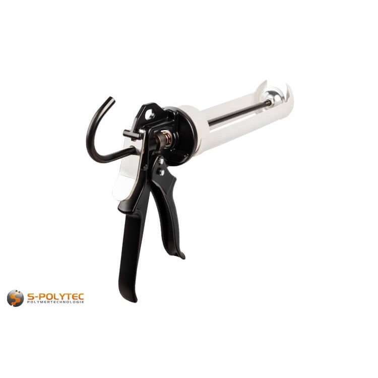 The professional silicone cartridge press GUDFOR Heavy Duty with an incredible gear ratio of 1:26