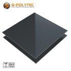 Aluminium composite panels with one-sided matt / glossy surface