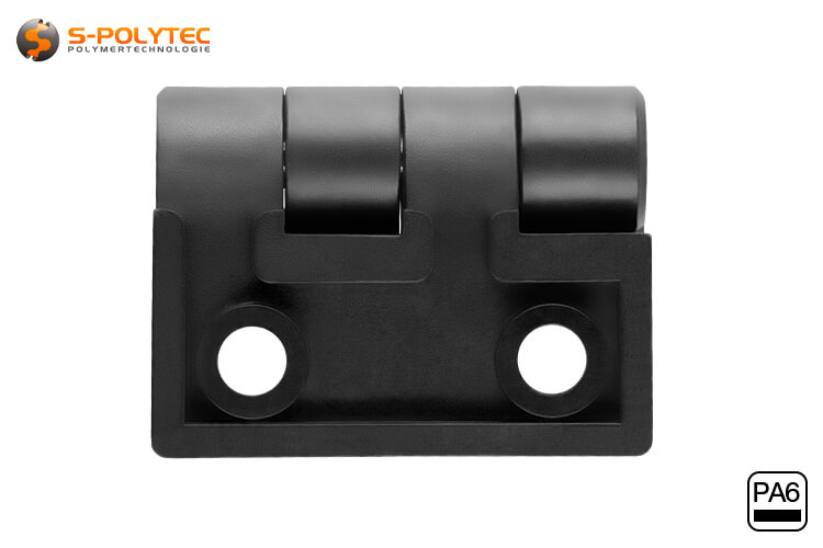 The hinge can also be retrofitted to existing constructions made of aluminium system profiles