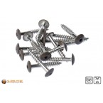 Buy matching HPL screws brown (wood decor) directly with it