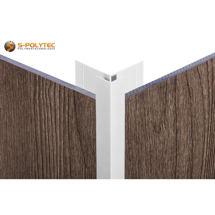 The anodised outside corner profiles in aluminium silver are made of aluminium (EN AW 6063 T6) and are UV and weather resistant