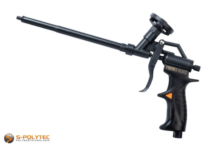 The professional metal foam gun FOME FLEX Black Edition is 100% Teflon-coated.