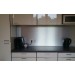 Vorschaubild Brushed aluminium kitchen mirror