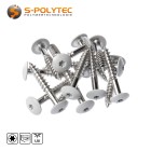 HPL screws light grey (RAL 7035)
