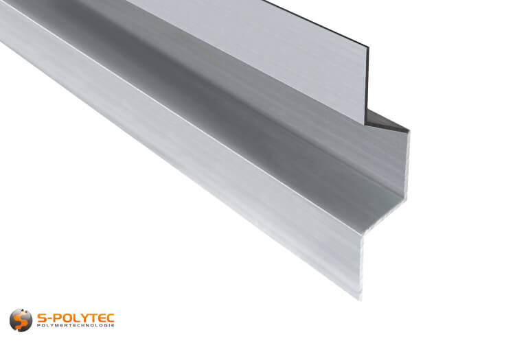 Aluminium Omega-profile for substructure for facade cladding