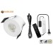 Vorschaubild S-Polylight outdoor LED recessed spotlights Ø36mm in a complete set with 4, 6, 8, 10 or 12 white painted spots