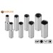 Vorschaubild The socket set with 1/4 inch drive contains sockets in the sizes 5.5mm, 6mm, 7mm, 8mm, 9mm, 10mm, 12mm and 13mm