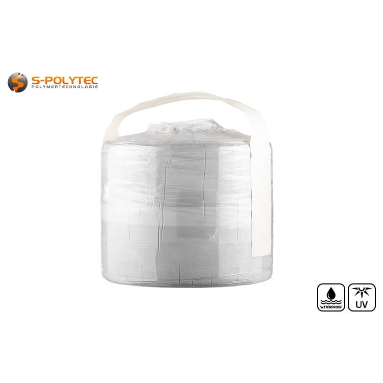 The black EPDM lead substitute is available as a 10m roll in widths of 150mm or 300mm