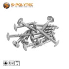 HPL screws stainless steel unpainted