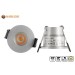 Vorschaubild The silver Ø36mm LED spotlights require an installation diameter of 28mm and an installation depth of just 26mm