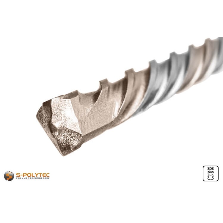 Hammer drill bit with SDS plus holder