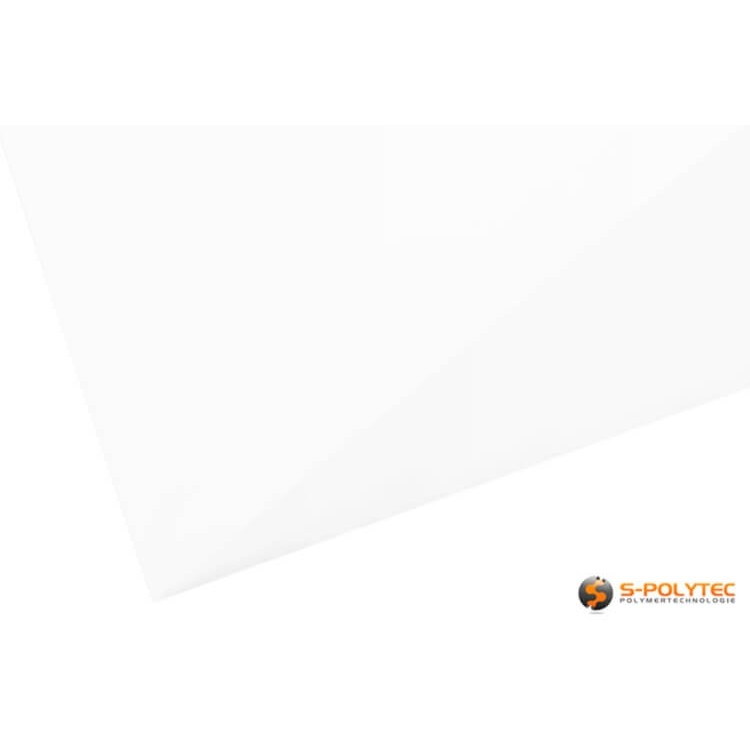 High-gloss surface in white of the DecoVitas Snow-White decorpanels - detailed view