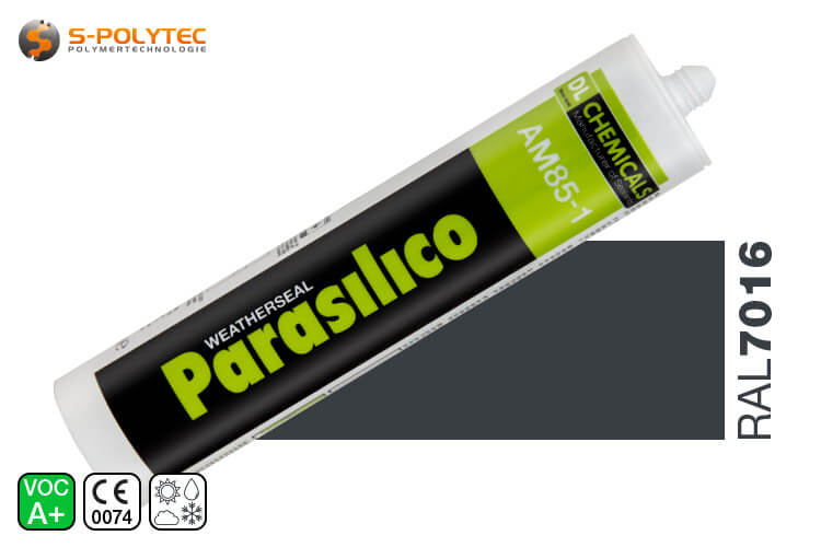 Silicone Parasilico AM-85-1 T anthracite RAL 7016