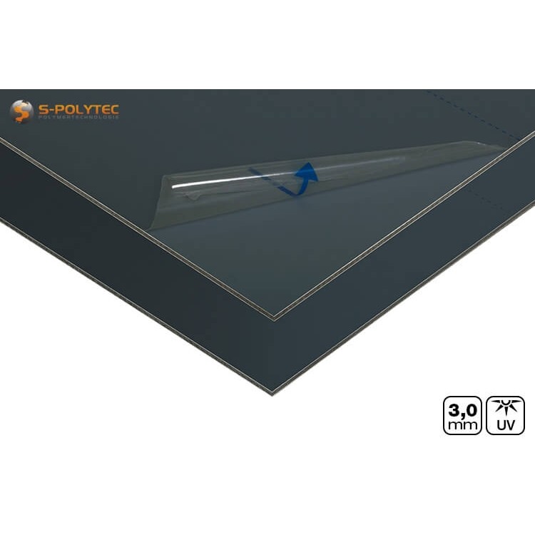 Alu Verbundplatten mit einseitig matter / glänzender Oberfläche