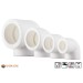 Vorschaubild Aqua-Plus PP-R elbow 90° in white for connecting and changing the direction at right angles of PP-R pipes in various sizes