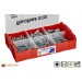 Vorschaubild The fischer FIXtainer SX plug and screw box contains 105 SX expansion plugs and 105 screws in three sizes each