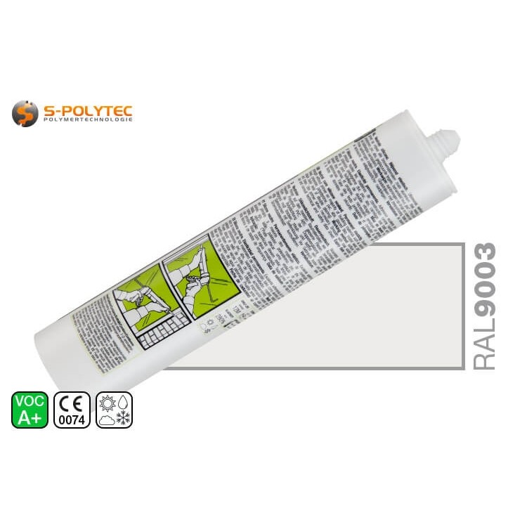 professional silicone Parasilico AM-85-1 T white RAL 9003