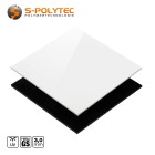 Acrylic glass GS opaque (opaque) in black or white in millimetre-precise cuts from as little as 30mmx30mm	
